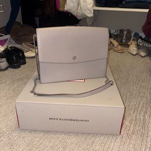 Tory Burch Light Gray Crossbody Bag